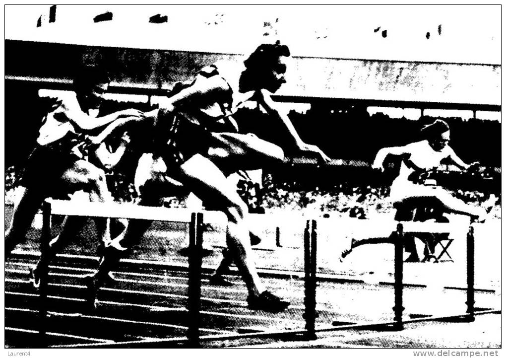 (199) Sport Melbourne Olympic Games Repro Postcard - Shirley Strickland - Athletics - Leichtathletik