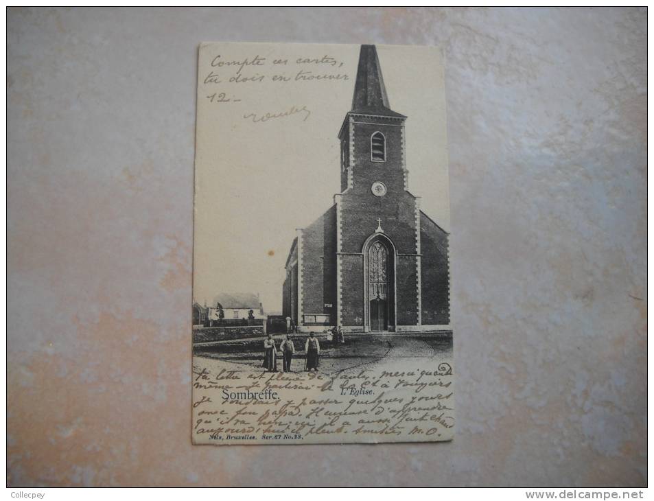 CPA SOMBREFFE L´église - Précurseur - BELGIQUE - Sombreffe