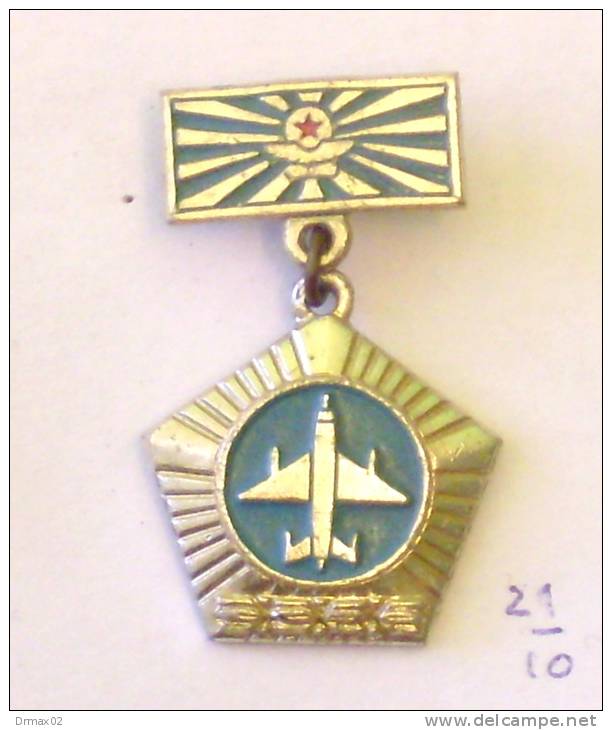 RUSSIAN WAR AIR FORCE, MILITARY FLEET - MIG - Avion Plane / SSSR ~ USSR / Lapel Tag Medal, Pin-badge - Armée De L'air