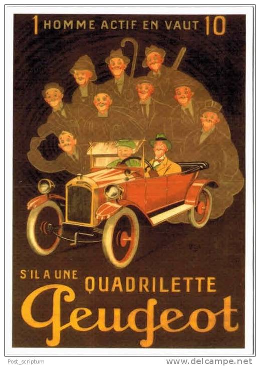 Thème - Transport - Quadrilette Peugeot - PKW