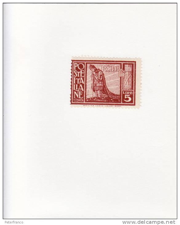 P - 1929 Rodi - Pittorica - Egée (Rodi)