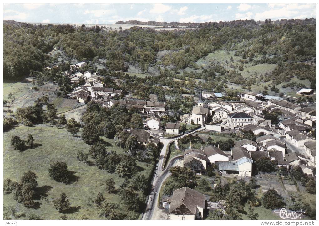 55 - Meuse - BREHEVILLE - Vue Aérienne  - Dentelée -  Format  10,3 X 15 - Autres & Non Classés