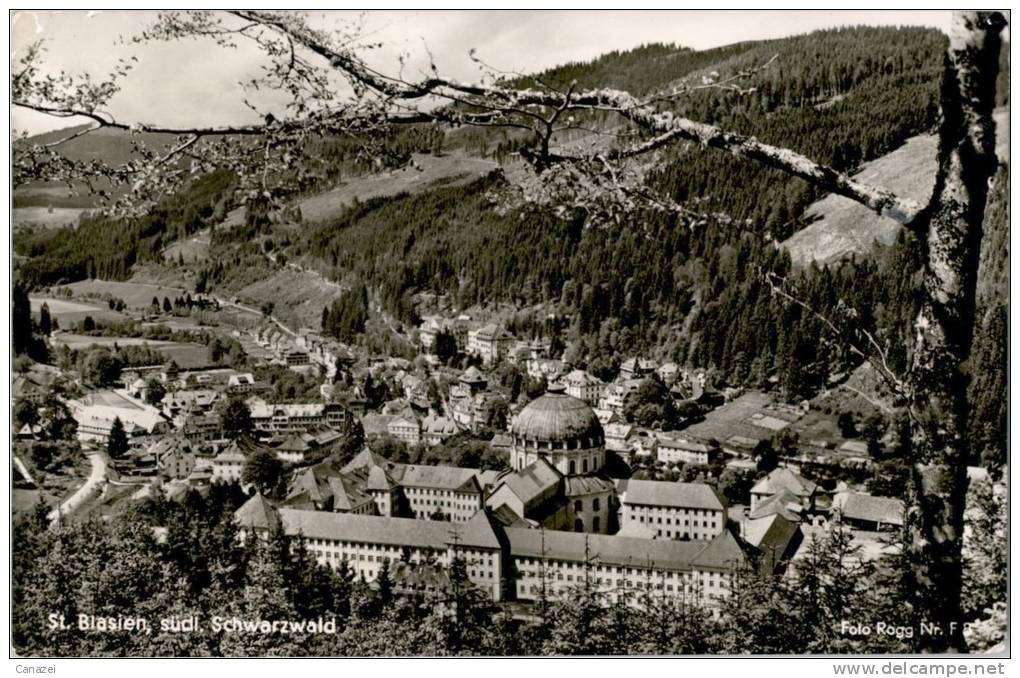 AK St. Blasien, Schwarzwald, Gel 1963 - St. Blasien