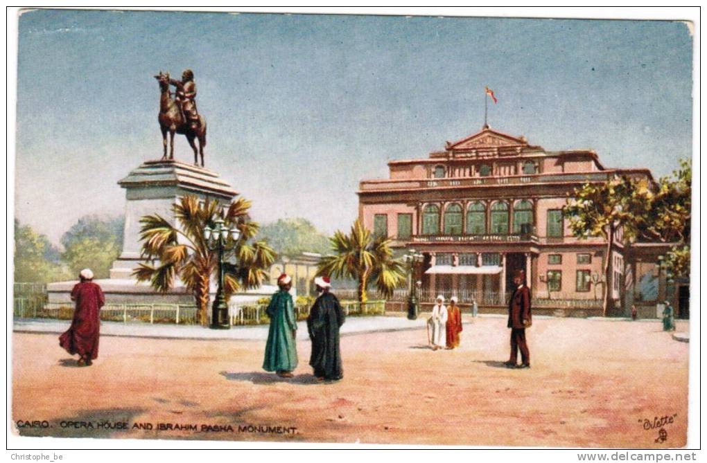 Cairo, Opera House And Ibrahim Pasna Monument (pk11805) - Cairo