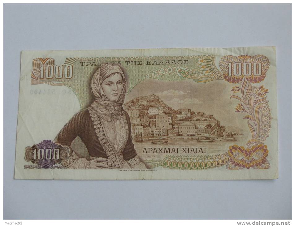 1000 DRACHMES - Apaxmai Ekaton - GRECE  - 1970 - Greece