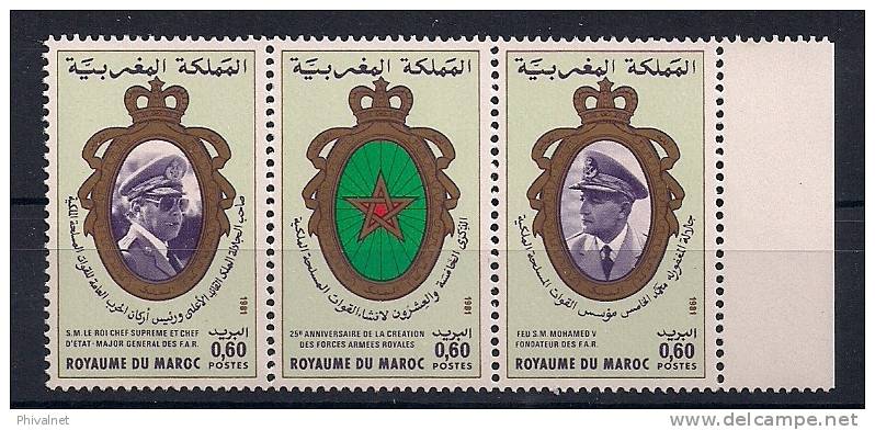 MARRUECOS, YVERT 884A**, FUERZAS ARMADAS REALES - Maroc (1956-...)