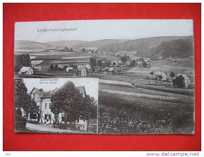 Langenholdinghausen Gastwirtschaft Von G.Kurth - Arnsberg