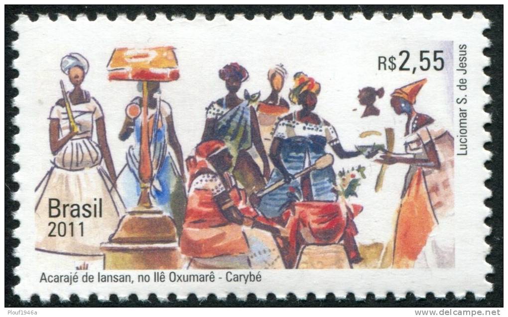 Pays :  74,1 (Brésil)             Yvert Et Tellier N°:  3178-3179 (**) - Unused Stamps