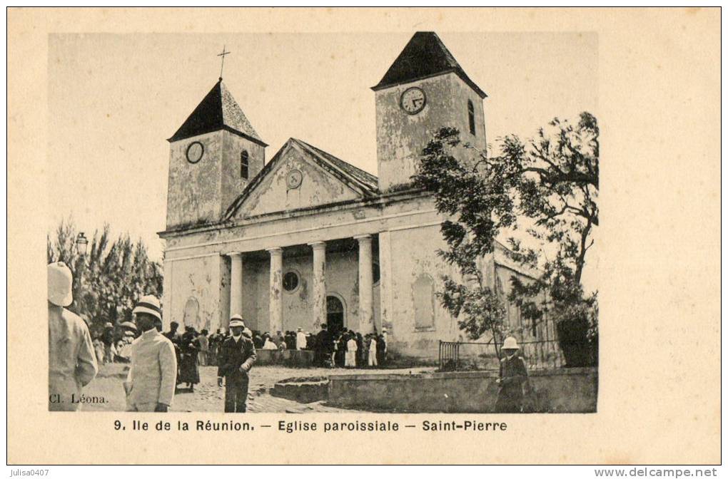 SAINT PIERRE (Réunion) église Paroissiale Animation - Saint Pierre