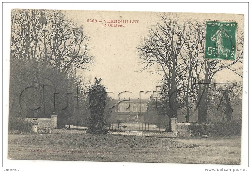 Vernouillet (78) : Le Château En 1912. - Vernouillet
