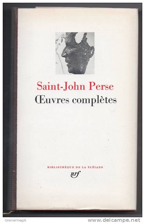 La Pléiade Nrf - Saint-John Perse - Oeuvres Complètes - La Pleiade