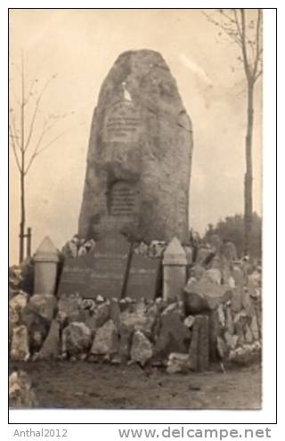 Rarität Gedenkstein Die Gemeinden Ebendörfel Und Denkwitz Ihren Helden 1914-1918 - Kriegerdenkmal