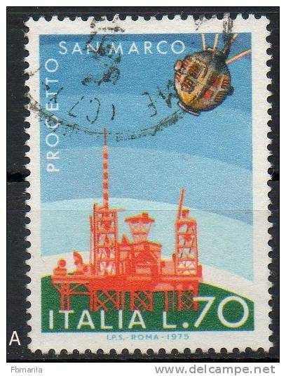 ITALIA REP. 1975 - Imprese Spaziali Progetto San Marco - 1971-80: Gebraucht