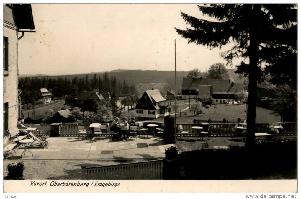 AK Oberbärenburg, Gel 1963 - Altenberg
