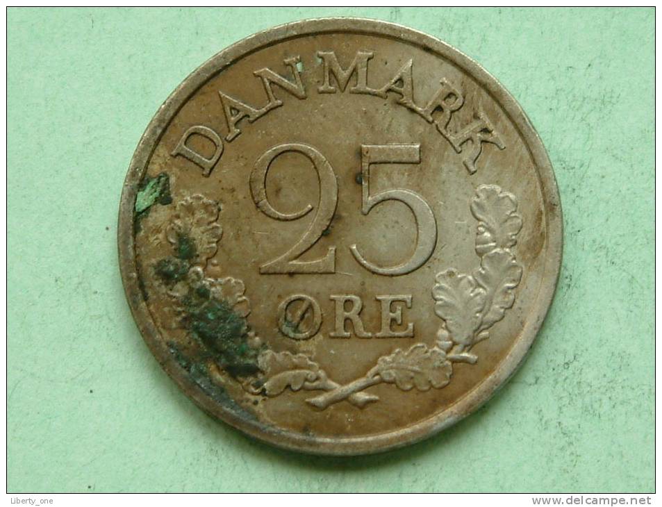 1960 CS ( Rare ) 25 ORE / KM 850 ( For Grade, Please See Photo ) ! - Denemarken