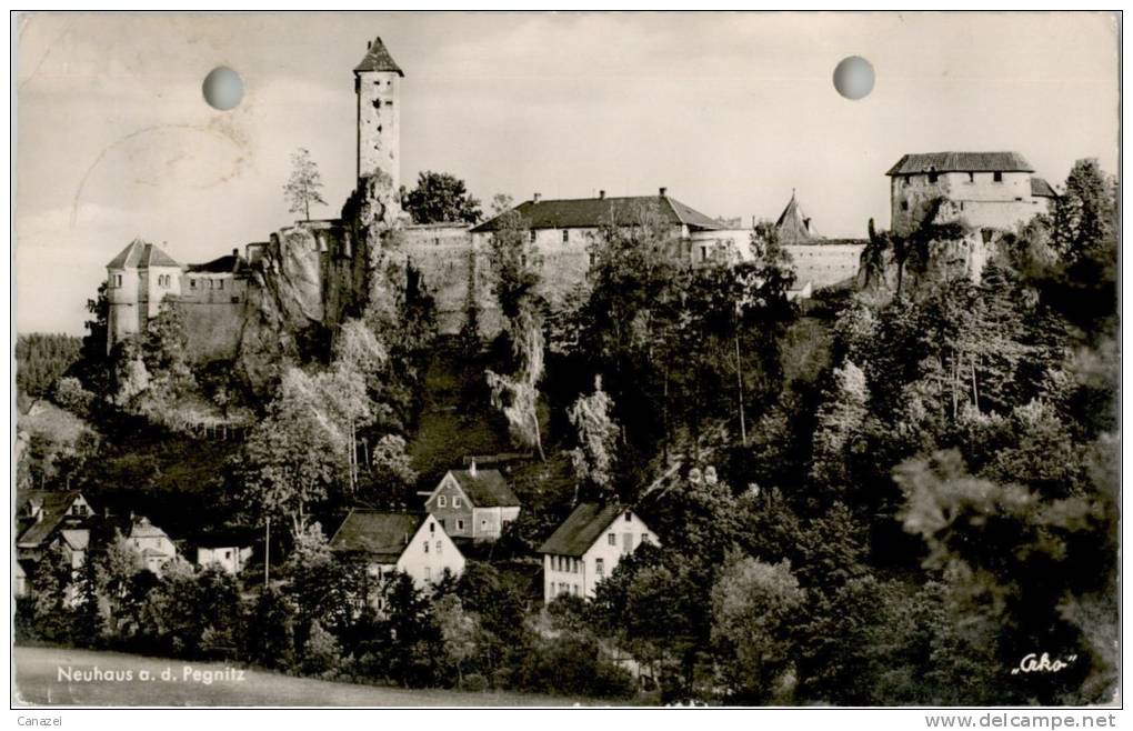 AK Neuhaus A.d. Pegnitz, Gel 1959 - Pegnitz