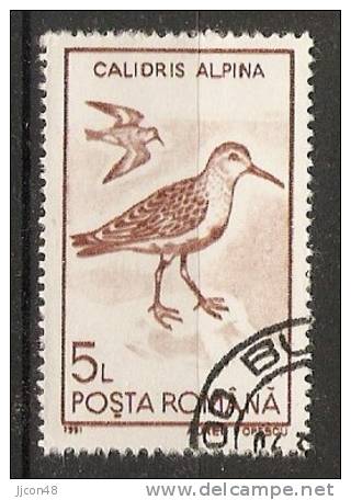 Romania 1991  Birds  (o) - Gebraucht