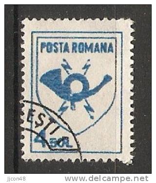 Romania 1991  Posthorn  (o) - Gebraucht