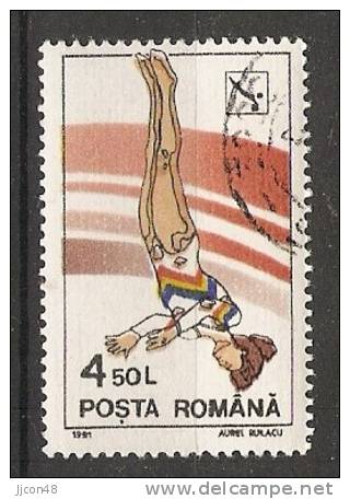 Romania 1991  Gymnastics  (o) - Used Stamps