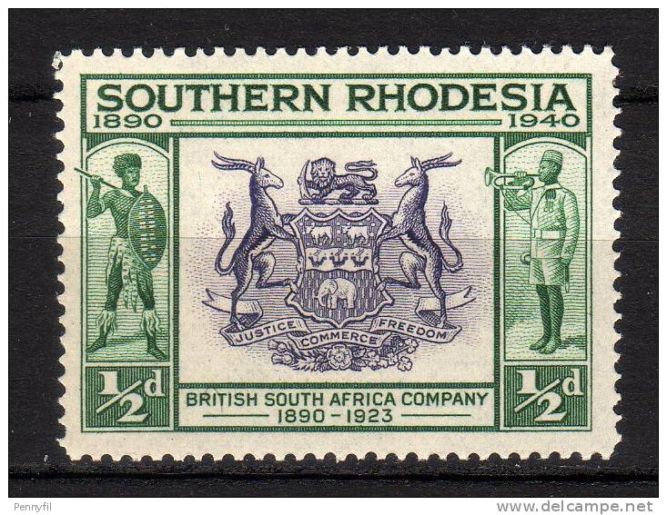 SOUTHERN RHODESIA RODESIA DEL SUD -– 1940 YT 54 * - Southern Rhodesia (...-1964)