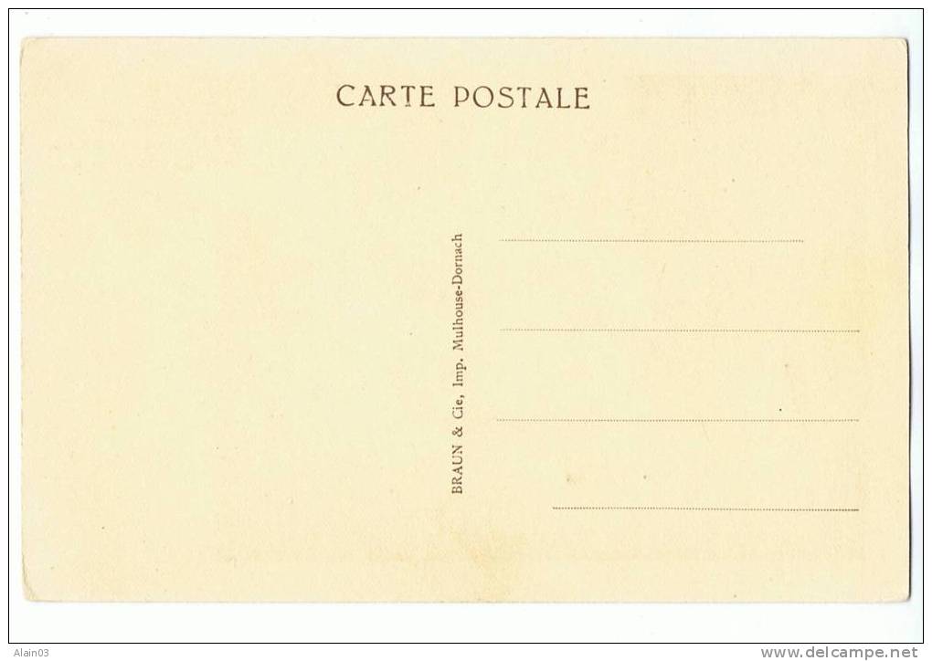 CPA - 68 - CHATEAU D'OLLWILLER, Par SOULTZ - BRAUN & Cie - Carte Peu Courante - Soultz