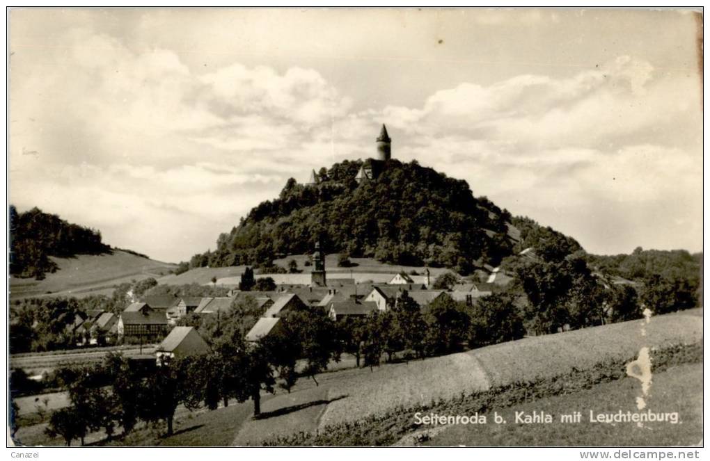 AK Seitenroda Bei Kahla Mit Leuchtenberg, Ung, 1955 - Kahla