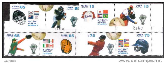 Base Ball - Cuba 2013 MNH - 4,50 E.jpg - Other & Unclassified