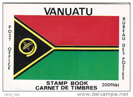 Vanuatu 1980 Definitive Booklet - Vanuatu (1980-...)