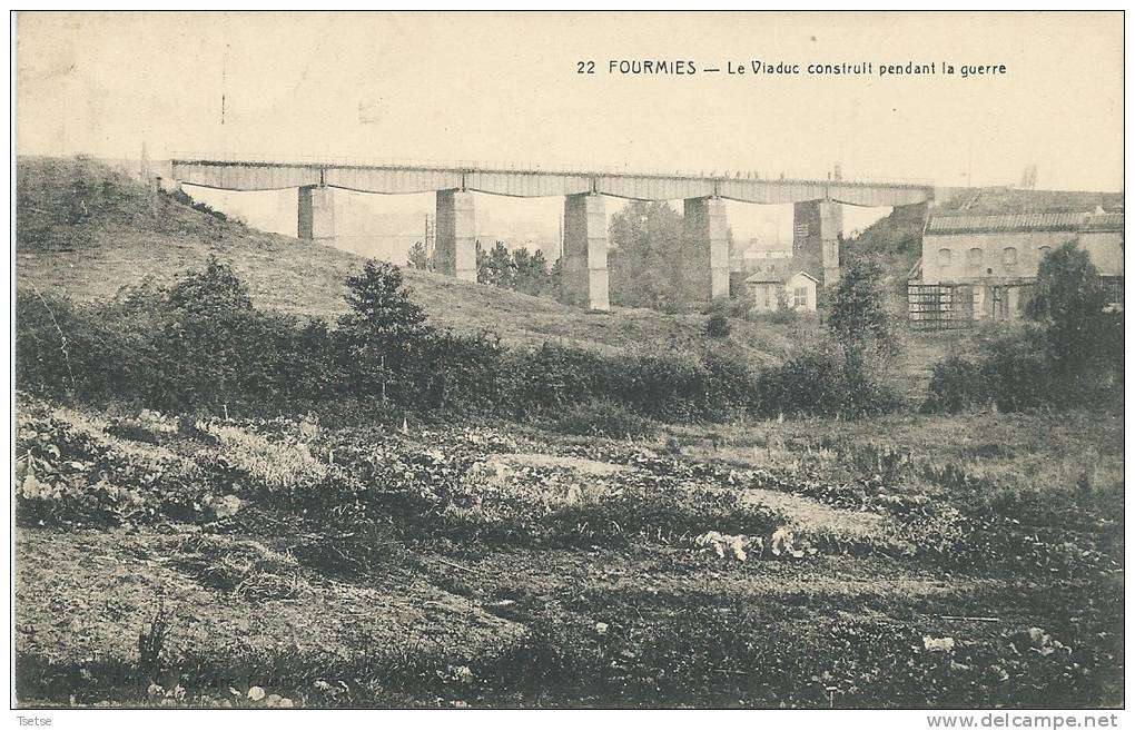 Fourmies - Le Viaduc Construit Pendant La Guerre - 1931 - Edition Belge ( Voir Verso ) - Fourmies