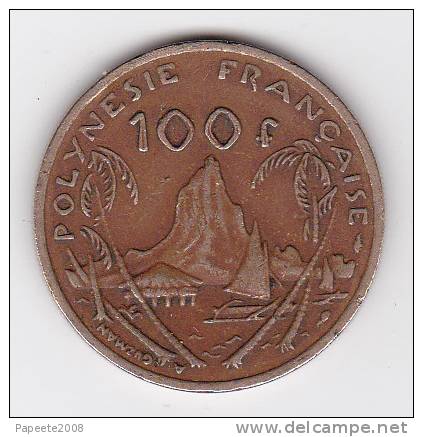 Polynésie Française / Tahiti - Pièce De 100 FCFP - 1976 - Polynésie Française