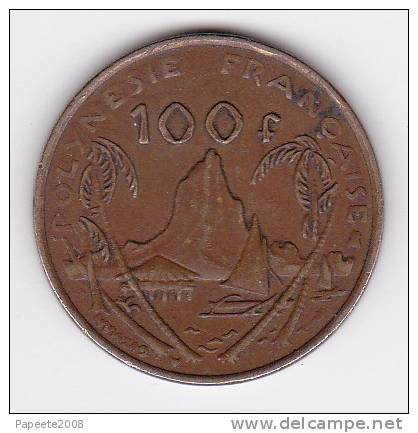 Polynésie Française / Tahiti - Pièce De 100 FCFP - 1998 - Polynésie Française