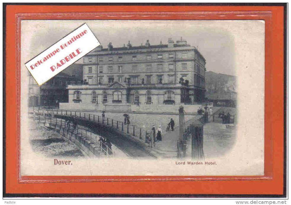 Carte Postale  Royaume-Uni   Dover  Lord Waeden Hotel  Très Beau Plan - Dover