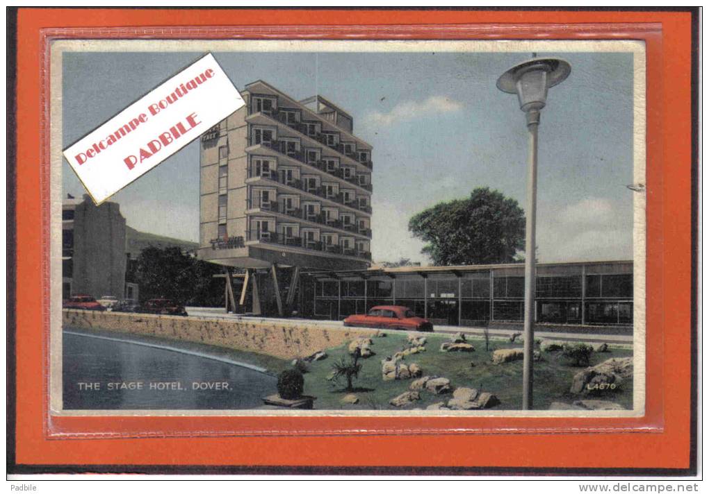 Carte Postale  Royaume-Uni   Dover  The Stage Hotel   Très Beau Plan - Dover