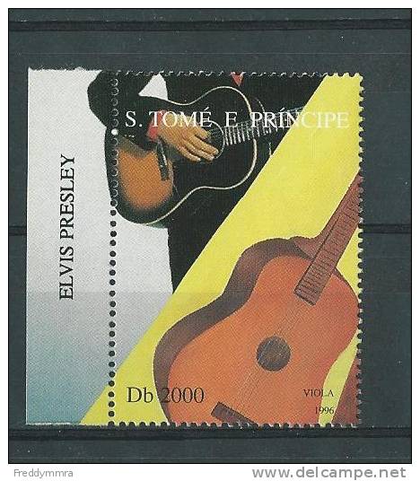 St Thomas & Prince:Michel - Timbre Du BF 362 **  Elvis Presley - Elvis Presley