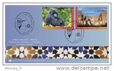 ONU Genève 2012 - Patrimoine Mondial Afrique FDC Combo - FDC