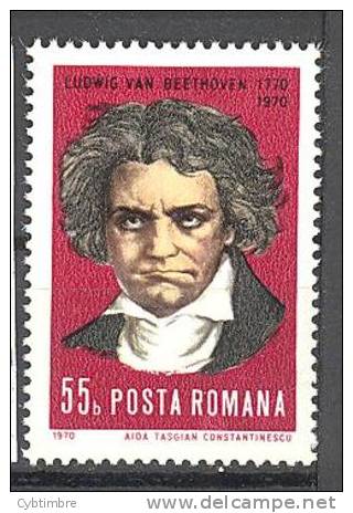 Roumanie: Yvert N° 2577**; MNH; Beethoven; LIQUIDATION!!! A PROFITER!!! - Unused Stamps
