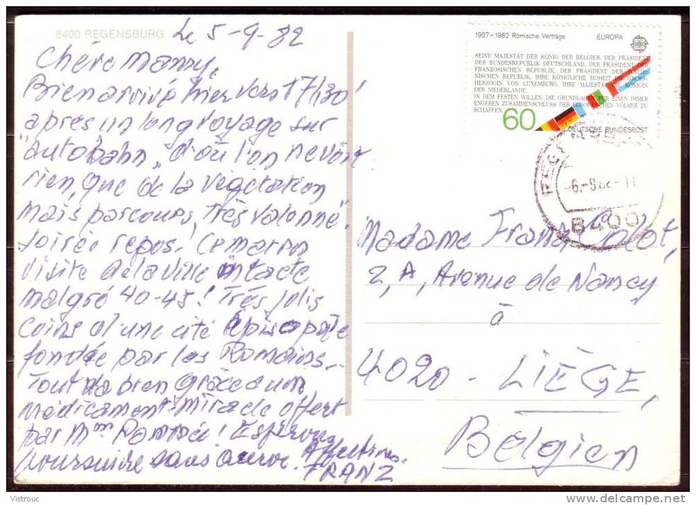 REGENSBURG - RATISBONNE - Gelaufen - Circulé - Circulated - 1982. - Regensburg