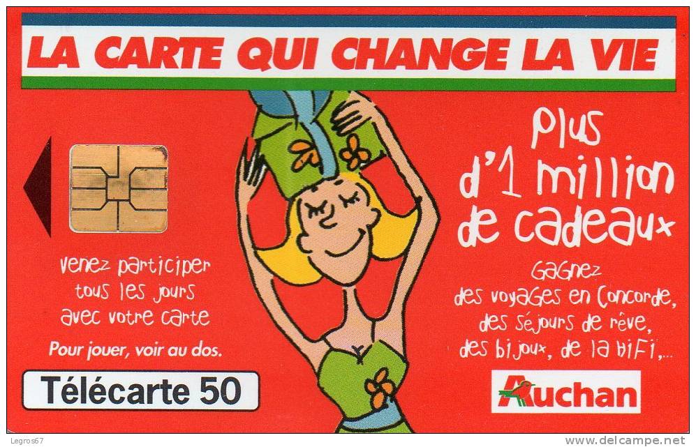 F 1014 A 	970 AC	AUCHAN ROUGE - 1999