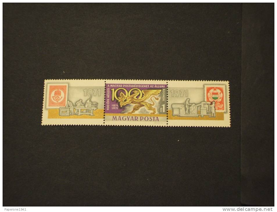 UNGHERIA - 1971 CENTENARIO - NUOVI(++)-TEMATICHE - Unused Stamps