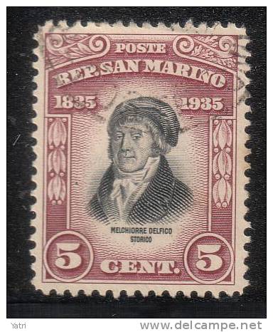 RSM - Delfico (1935) - Sass. 193 (o) - Used Stamps