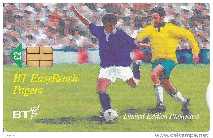 United Kingdom, BCI-062 / PRO-394 , BT Easyreach Pagers / Scotland World Cup, Mint, 2 Scans. - BT Promociónales