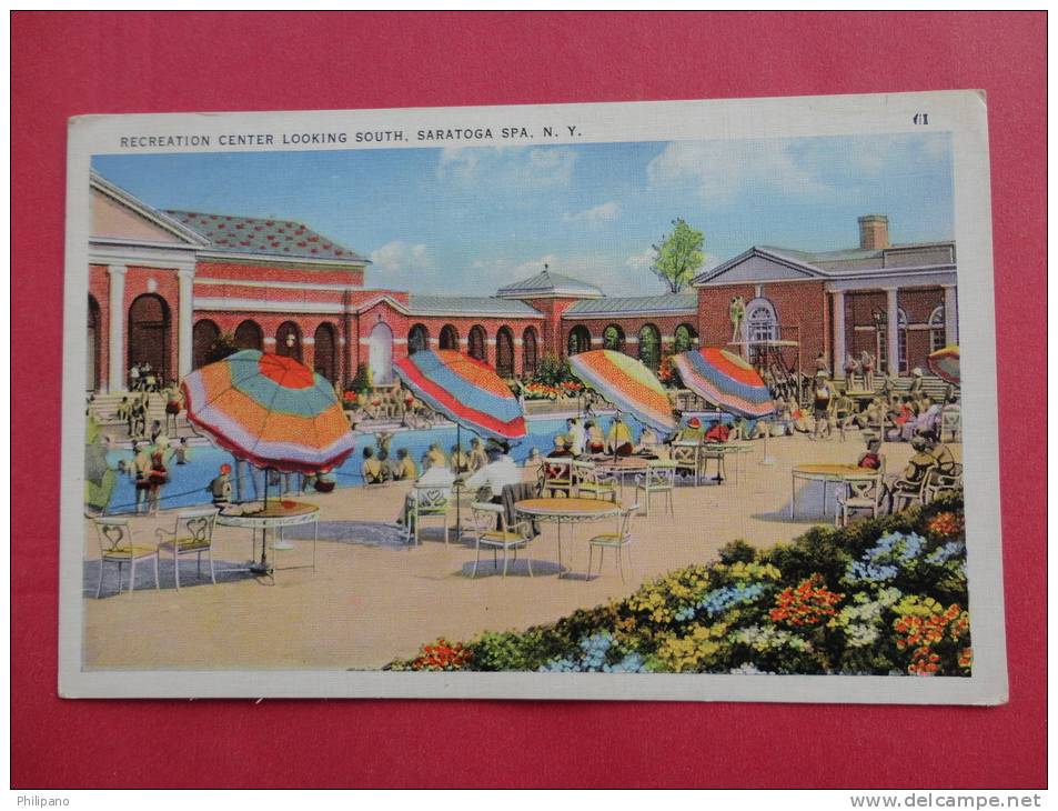 New York > Saratoga  Spa Recreation Center     Not Mailed     Ref  918 - Saratoga Springs