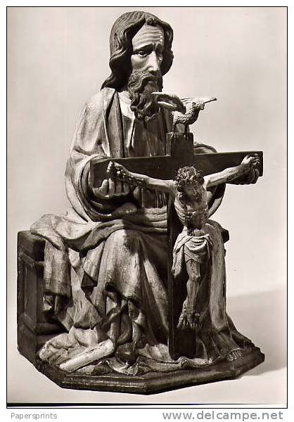 Santino Cartolina MUSEUM DIOECESANUM BRIXENENSE, GNADENSTUHL AUS MATREI A. BR. UM 1440 - OTTIMO F14 - Religion & Esotérisme