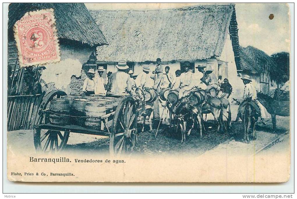BARRANQUILLA  - Vendedores De Agua. - Colombie