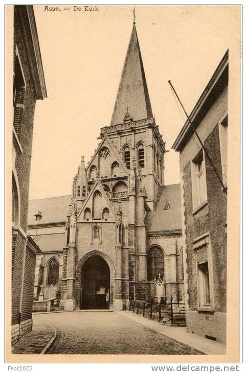 Asse - De Kerk. - Asse