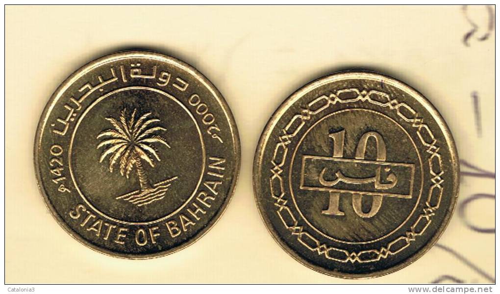 BAHRAIN -10 Fils 2000 SC  KM17 - Bahrain