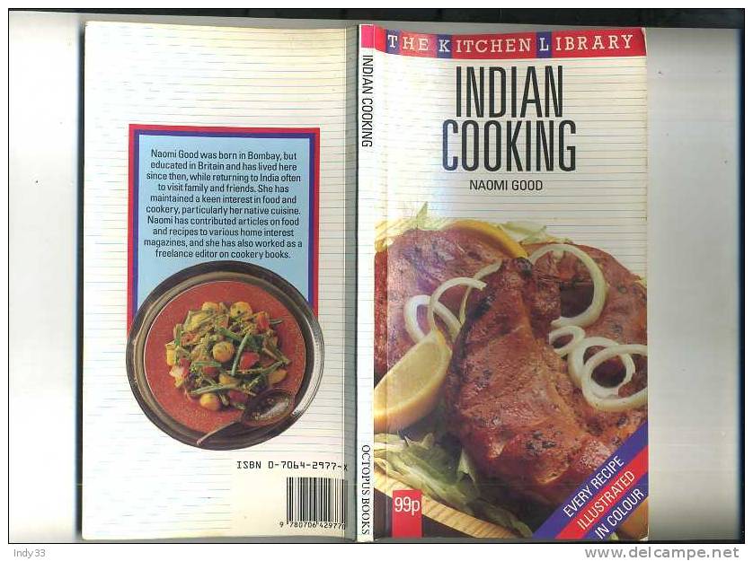 - INDIAN COOKING . THE KITCHEN LIBRARY 1986 . - Asian