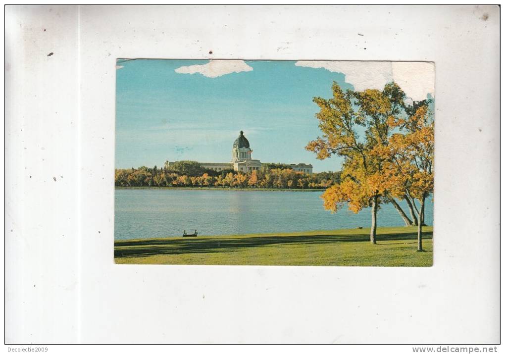 BR40190 Wascana Lake  Saskatchewan 2 Scans - Autres & Non Classés