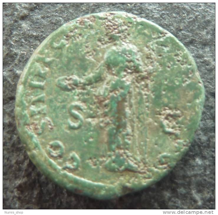 Roman Empire - #281 - Hadrianus - COS III PP - S-C -  XF! - Les Antonins (96 à 192)