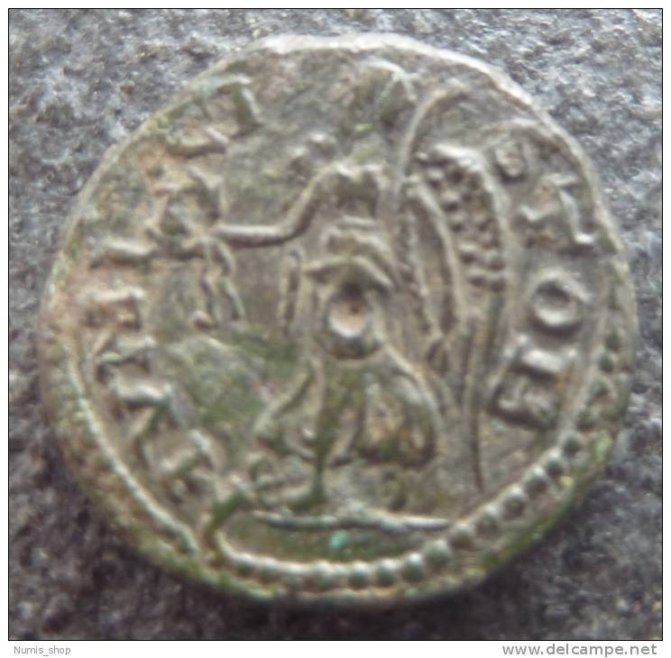 Roman Empire - #282 - Caracalla - Victoria N.l. Stehend -  XF! - Les Sévères (193 à 235)